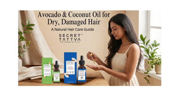 Avocado & Coconut Oil Combo for Dry, Damaged Hair