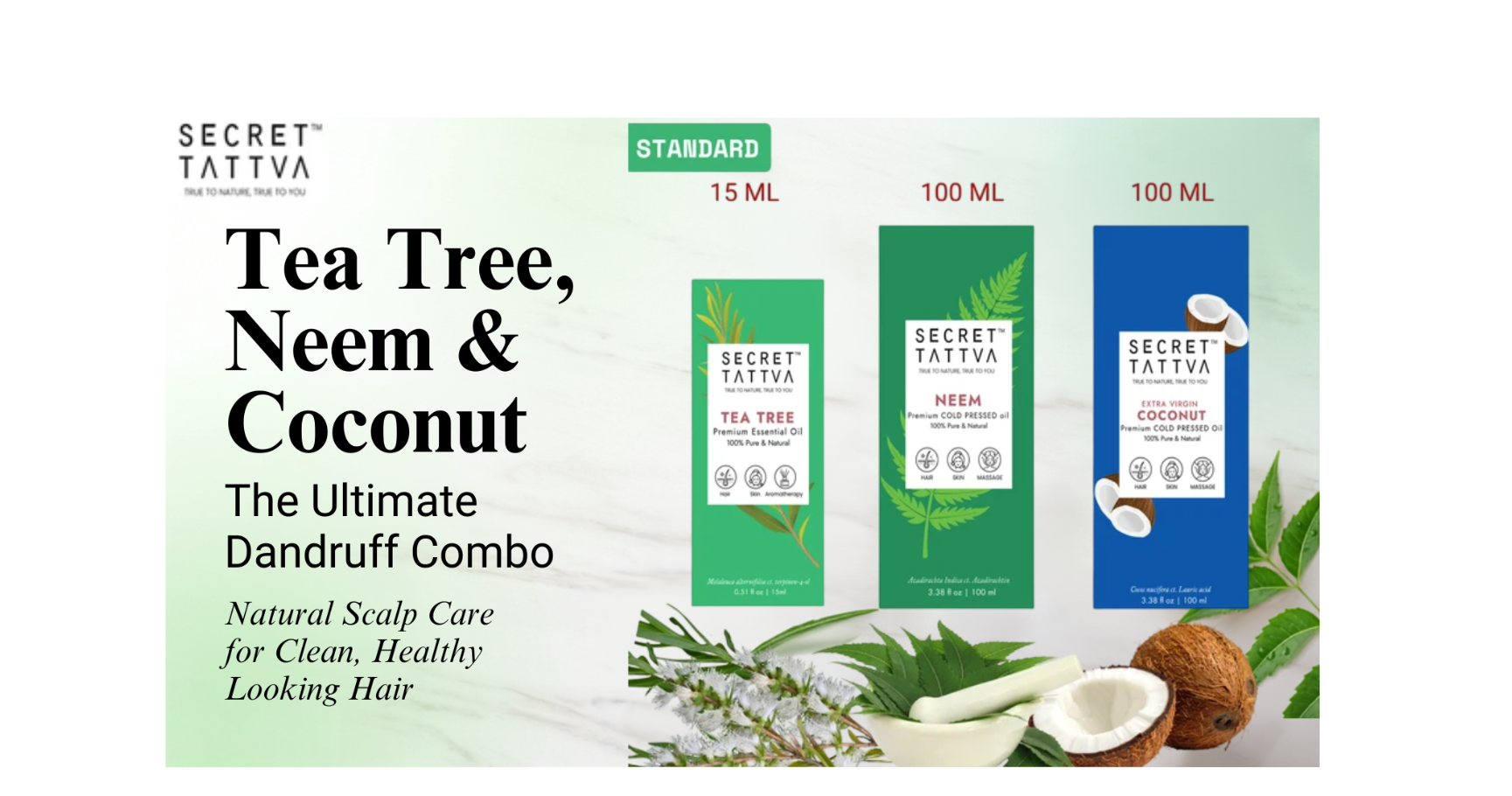 anti dandruff hair oil combo
