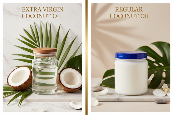 Extra Virgin Coconut Oil vs Regular Coconut Oil: What's the Difference & Which One Should You Choose?
