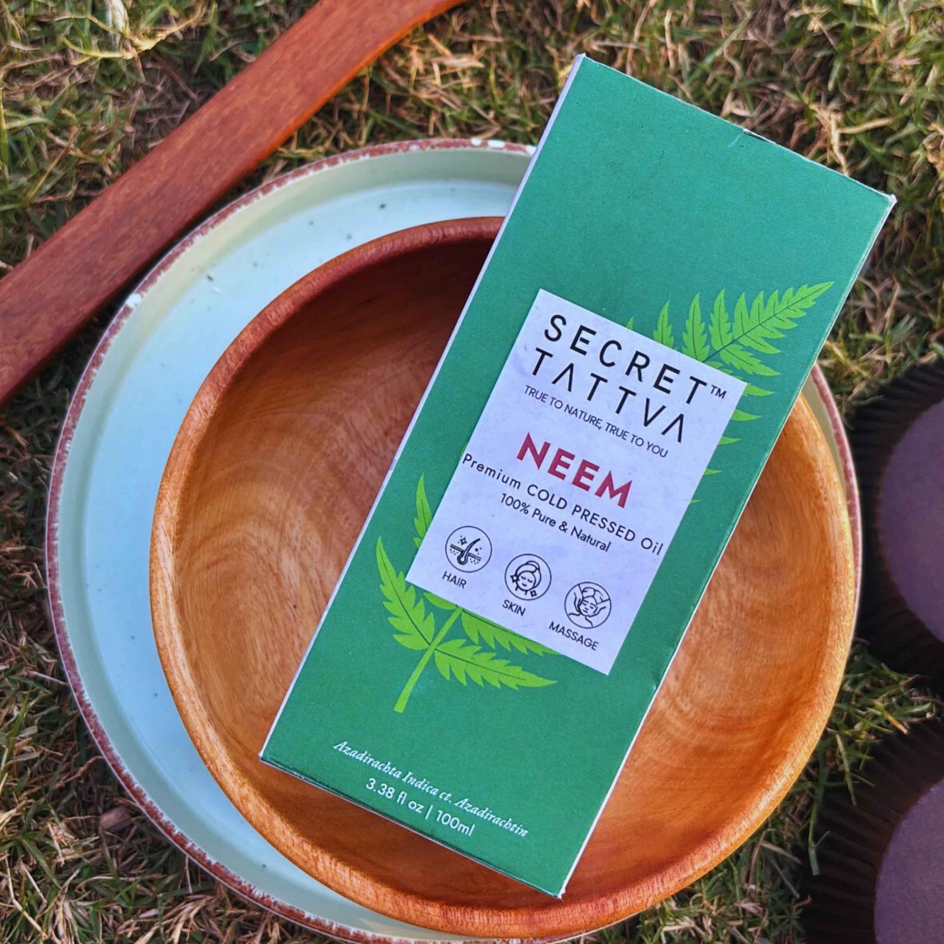 Neem Cold Pressed Oil for Acne & Dandruff