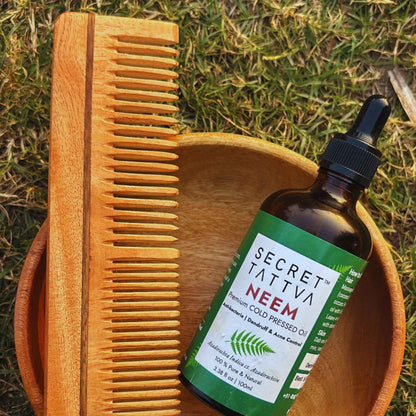 Neem Cold Pressed Oil for Acne & Dandruff