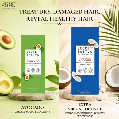 Dry, Damaged Hair Combo - SECRET TATTVA