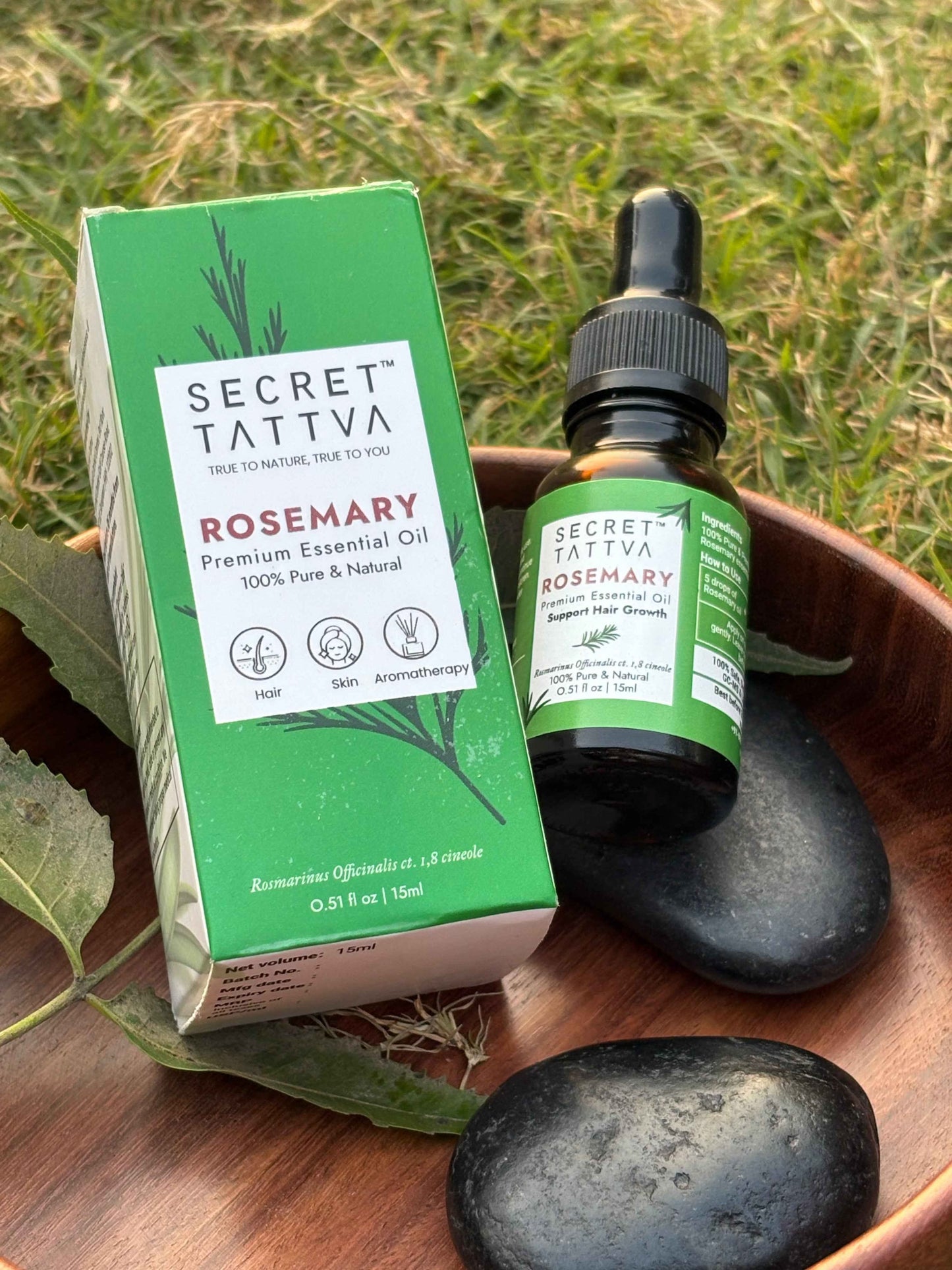 Rosemary Essential Oil - Hair Regrowth, Fall Control