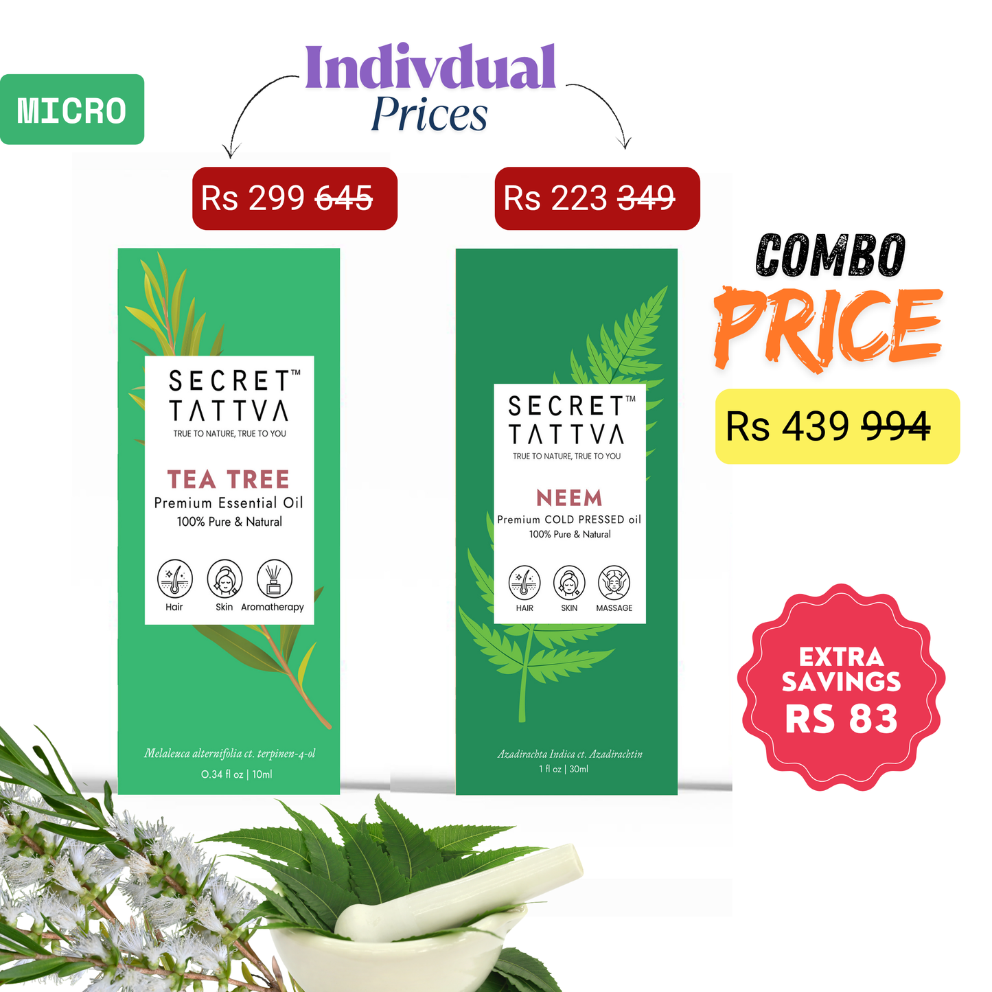 Regular acne combo offer