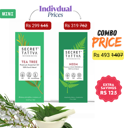 Tea Tree and Neem oil combo offer