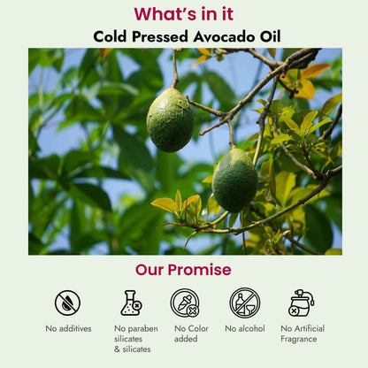 Avocado  Oil for Dry Hair, Skin Hydration