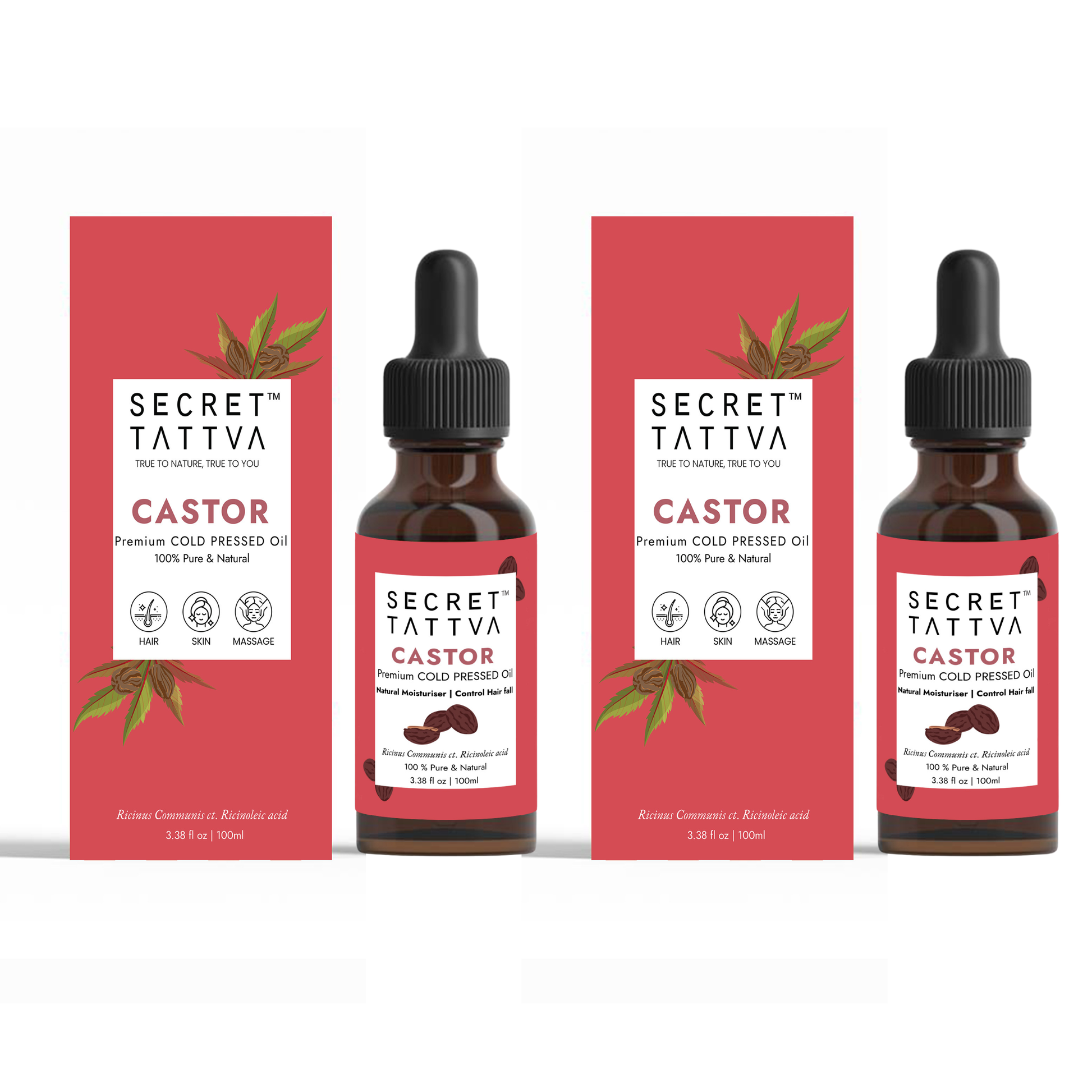 Castor Oil for Weak Roots & Face Cleansing: Strengthen Hair and Rejuvenate Skin - SECRET TATTVA