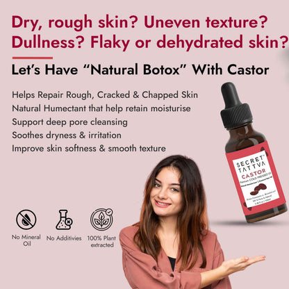 Castor Oil for Weak Roots & Face Cleansing: Strengthen Hair and Rejuvenate Skin
