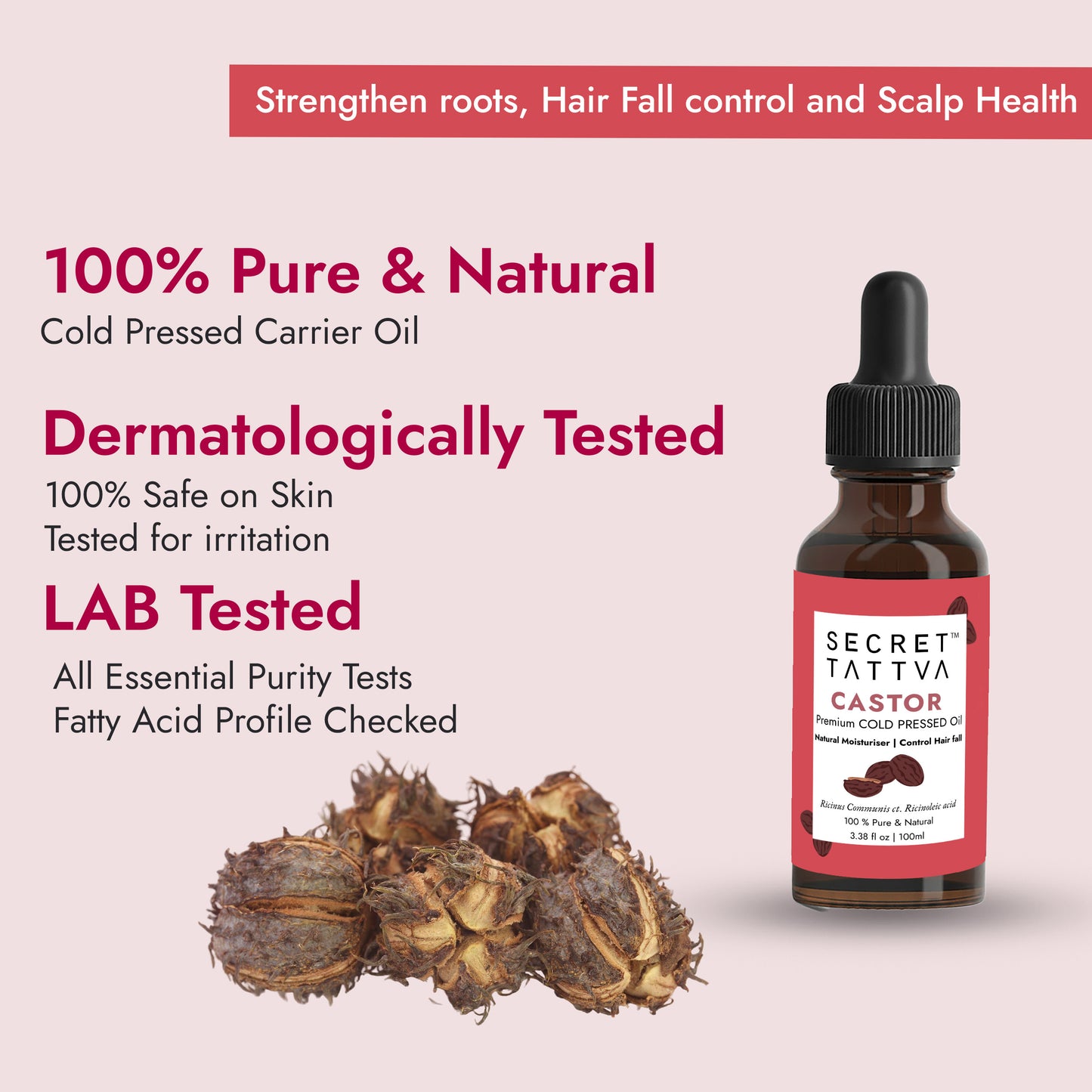 Castor Cold Pressed Oil