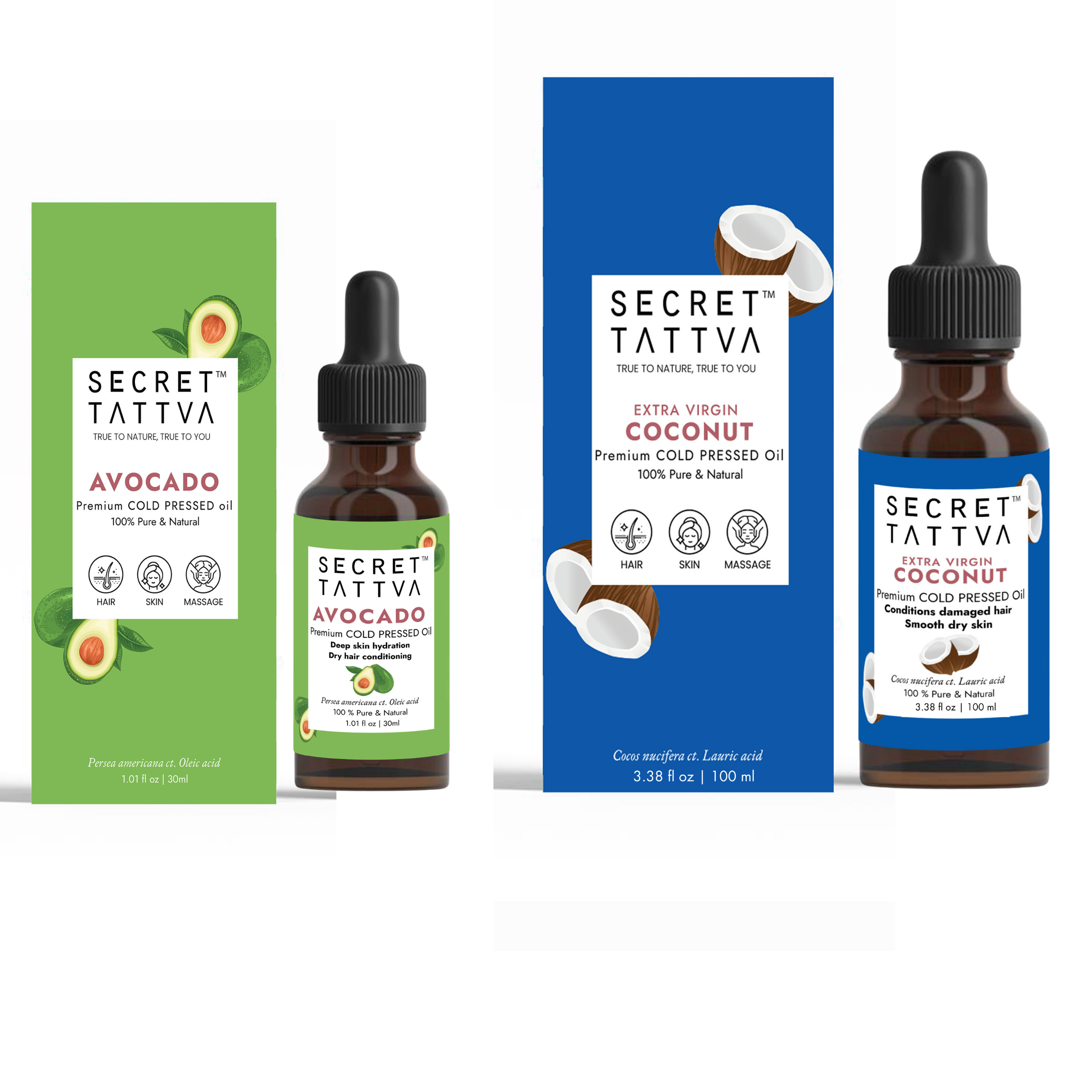 Dry, Damaged Hair Combo - SECRET TATTVA