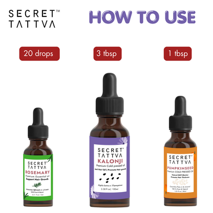 Hair Fall + Hair Growth Combo - SECRET TATTVA