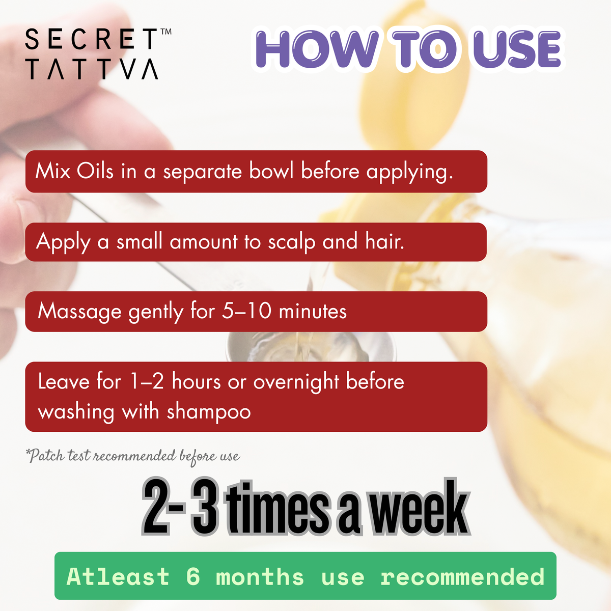 Hair Fall + Hair Growth Combo - SECRET TATTVA