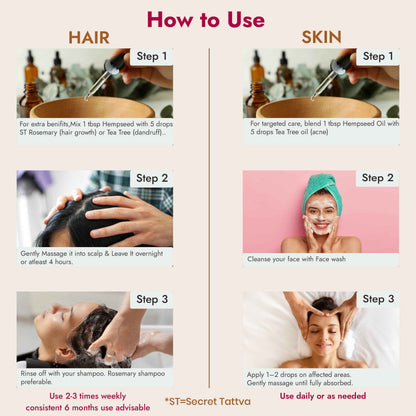 Hempseed Oil for Skin Barrier Repair & Redness