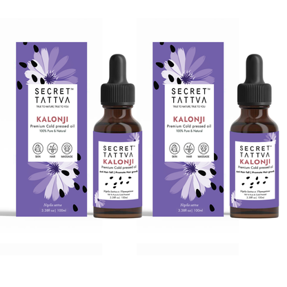 Kalonji Oil for Hair Growth, Premature Greying and Scalp Health - SECRET TATTVA