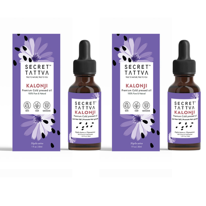 Kalonji Oil for Hair Growth, Premature Greying and Scalp Health - SECRET TATTVA