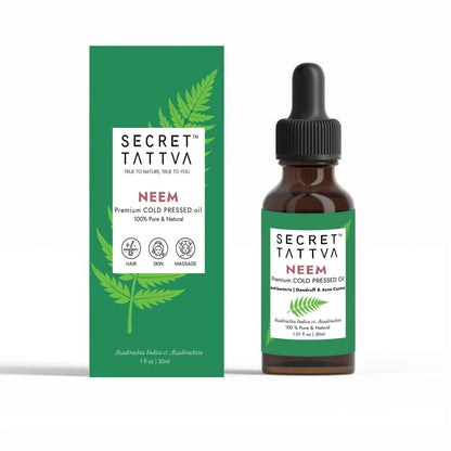Neem Cold Pressed Oil for Acne & Dandruff