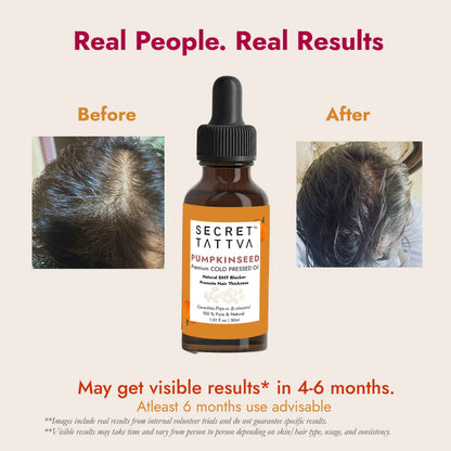 Pumpkinseed Oil for Hair Fall & Hair thinning