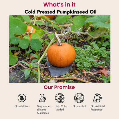 Pumpkinseed Oil for Hair Fall & Hair thinning